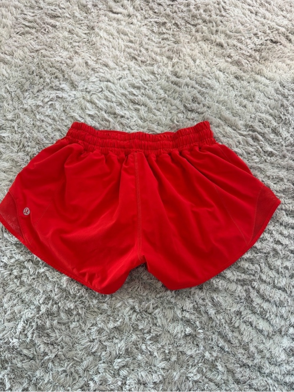 lululemon athletica Bright Red Women's Athletic Shorts